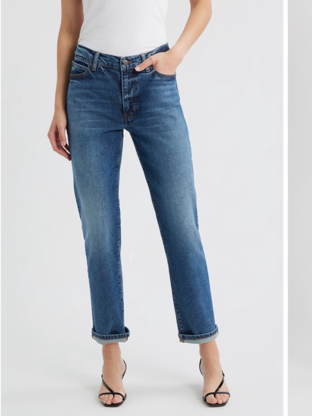 Frame Denim The Borrowed Ankle Jeans size 25